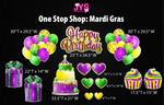 ONE STOP SHOP: MARDI GRAS - Yard Card Signs by JYS International