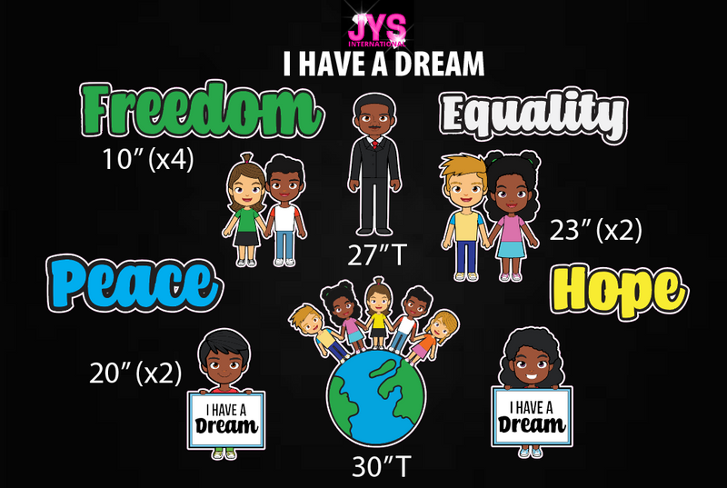 I HAVE A DREAM - Yard Card Signs by JYS International