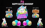 HAPPY EASTER ROUND UP - Yard Card Signs by JYS International