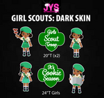 GIRL SCOUTS: BROWN - Yard Card Signs by JYS International