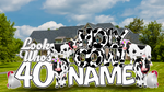 HOLY COW! LOOK WHO’S: EZ SET - Yard Card Signs by JYS International