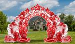 UNDER THE STARS PHOTO ARCH: RED - Yard Card Signs by JYS International