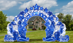 UNDER THE STARS PHOTO ARCH: BLUE - Yard Card Signs by JYS International