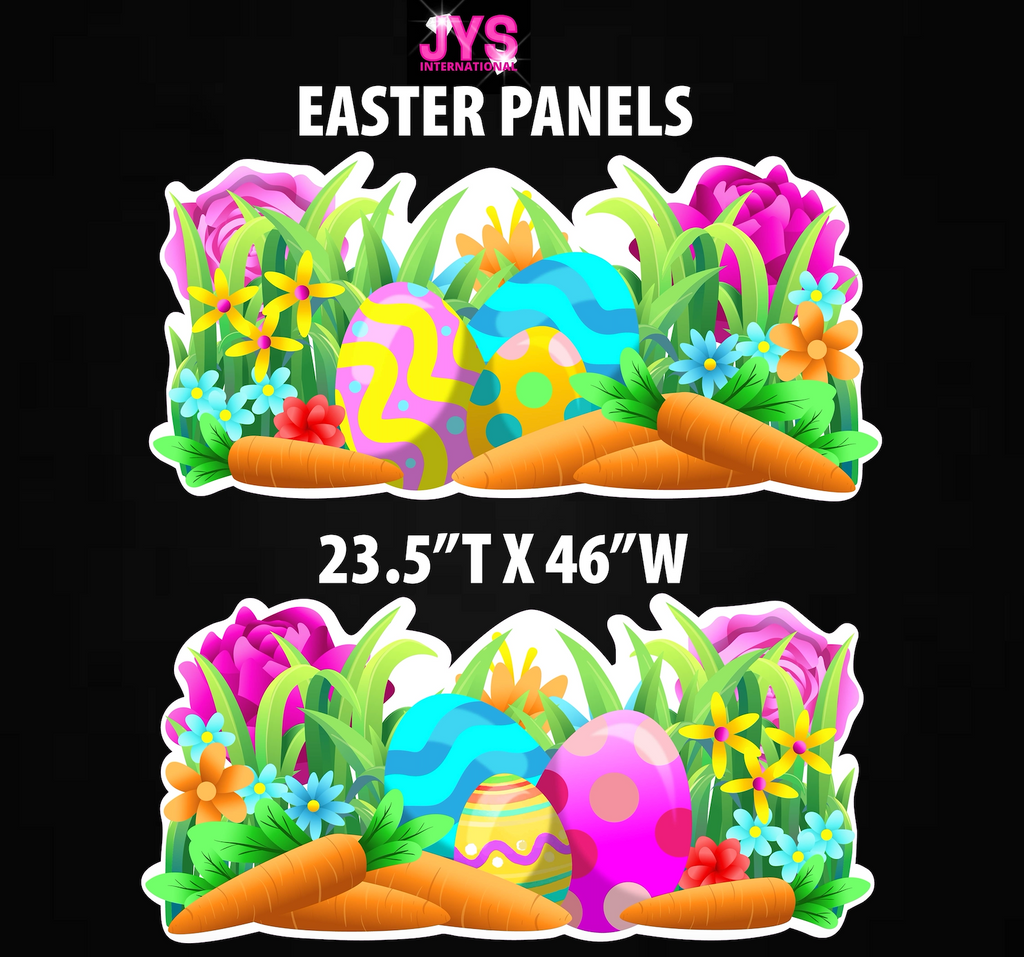 EASTER PANELS: HALF SHEET - Yard Card Signs by JYS International