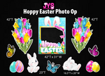 HOPPY EASTER PHOTO OP - Yard Card Signs by JYS International