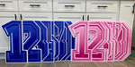 23" MARQUEE NUMBER SET: BLUE