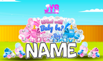 JYS OVERLOAD: GENDER REVEAL (EZ FOLD) - Yard Card Signs by JYS International