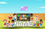 WELCOME BACK KIDS QUICK SET - Yard Card Signs by JYS International