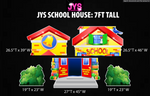 JYS SCHOOL: 7FT (Yellow) - Yard Card Signs by JYS International