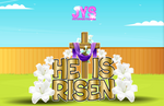 HE IS RISEN EZ Set (Multiple Colors) - Yard Card Signs by JYS International