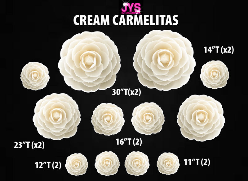 CREAM CARMELITAS - Yard Card Signs by JYS International