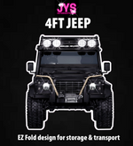 4ft JEEP: HALF SHEET (Multiple Color Options) - Yard Card Signs by JYS International