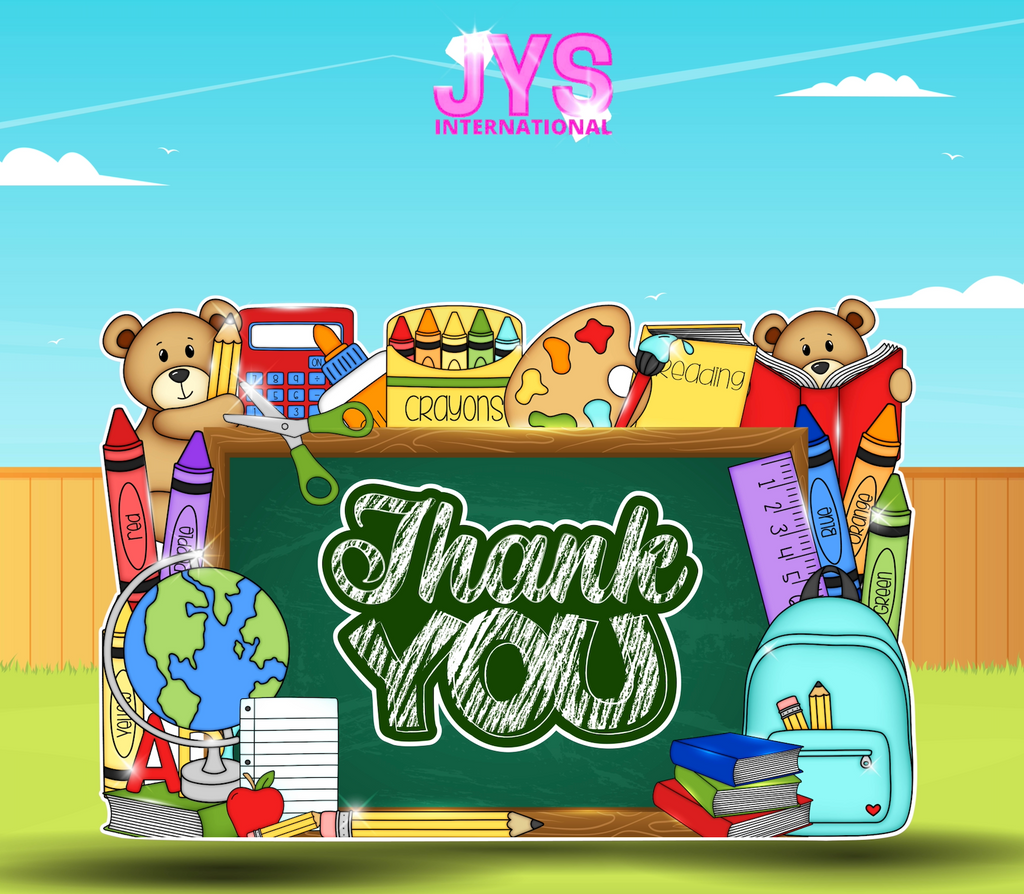 THANK YOU/WELCOME BACK EZ FOLD - Yard Card Signs by JYS International