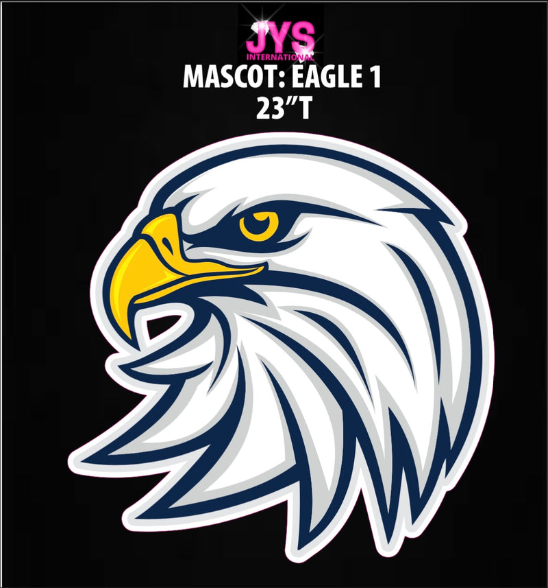 MASCOT: EAGLE 1 - Yard Card Signs by JYS International