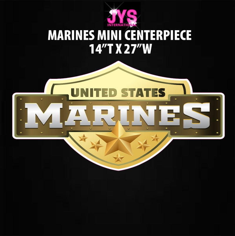 MARINES MINI CENTERPIECE - Yard Card Signs by JYS International