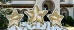 JYS CELEBRATION STARS: GOLD - Yard Card Signs by JYS International