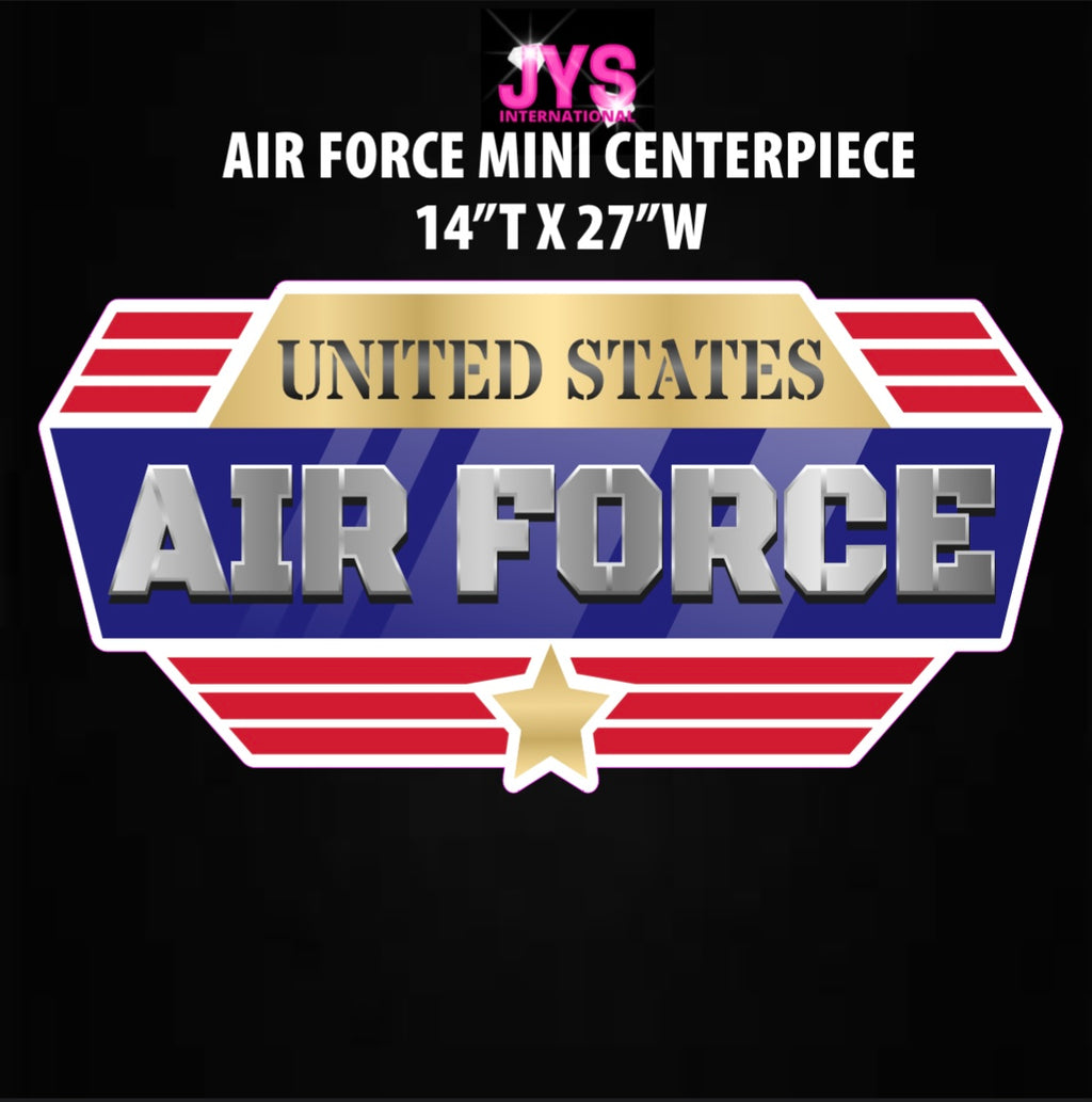 AIR FORCE MINI CENTERPIECE - Yard Card Signs by JYS International