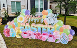 HAPPY EASTER PASTEL CELEBRATION SET - Yard Card Signs by JYS International