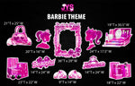 BARBIE THEME - Yard Card Signs by JYS International