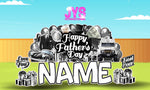 JYS OVERLOAD: DAPPER FATHER'S DAY (EZ FOLD) - Yard Card Signs by JYS International