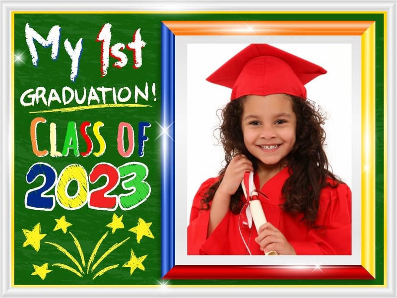 MY 1st GRADUATION PHOTO KEEPSAKE: MULTI PACK of SAME PHOTO - Yard Card Signs by JYS International