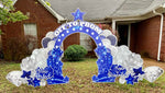 UNDER THE STARS PHOTO ARCH: BLUE - Yard Card Signs by JYS International